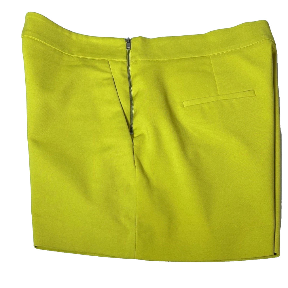 Zara Women Shorts Lime‎ Neon Green Size XL